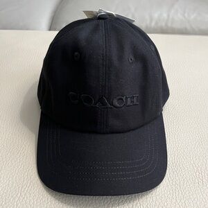 NWT - Coach Adult Logo Embroidered Baseball Cap